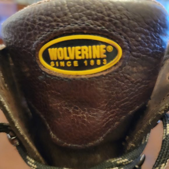 Men's Wolverine 8" Fusion Steel Toe Internal Meta Guard Work Boot W01664 Size 10 - Picture 10 of 11
